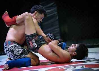 Por primera vez en Lago Agrio se vivió las Artes Marciales Mixtas.