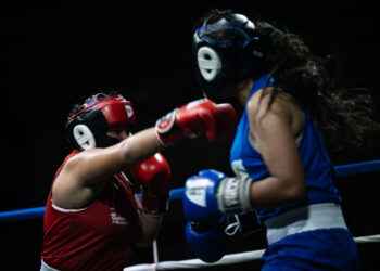 Interesante cartelera boxística se vivió por los 45 años de Cantonización.