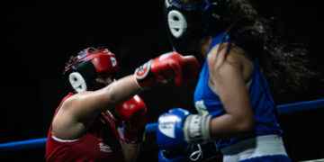 Interesante cartelera boxística se vivió por los 45 años de Cantonización.