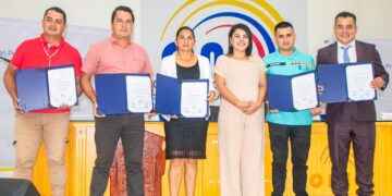 Autoridades electas de La Primavera y La Magdalena recibieron sus credenciales.