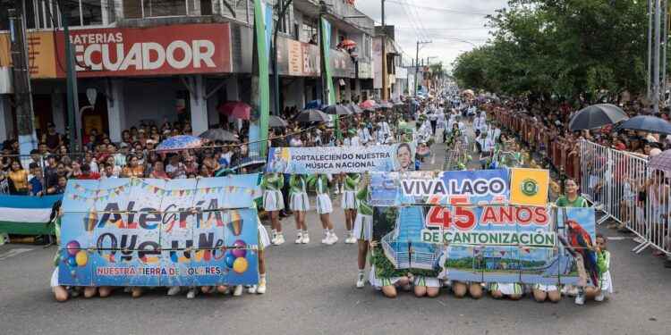 45 años de cantonización vivió Lago Agrio.