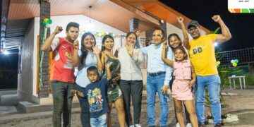 Prefectura de Sucumbíos entrego la quinta vivienda social.