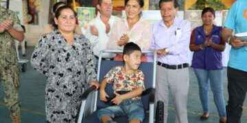 Alcaldía de Putumayo entregó 9 sillas de ruedas a personas con Discapacidad.