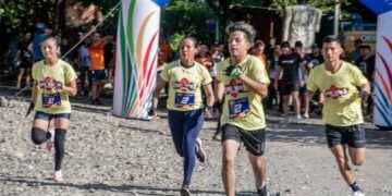 Los Gym se unieron al aniversario de Lago Agrio.