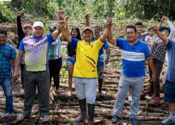 El recinto San Isidro recibió 1.400 metros de vía lastrada.