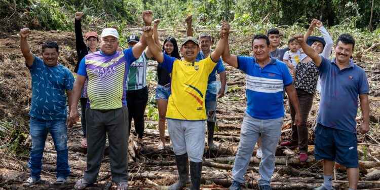 El recinto San Isidro recibió 1.400 metros de vía lastrada.