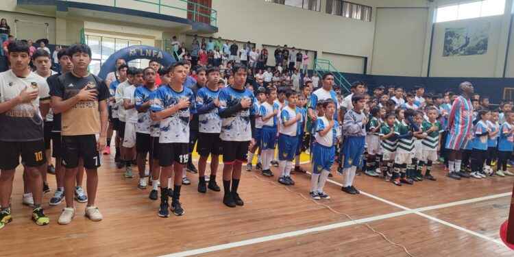 Torneo Baby Fútbol se inauguró también en Cascales.
