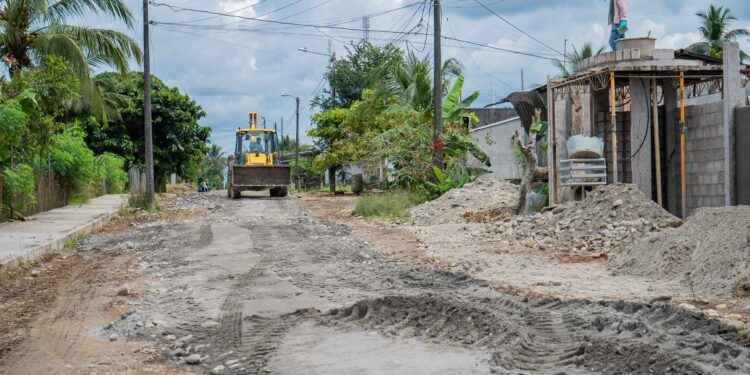 La Parroquia 7 de Julio, se pone bonita para festejar su aniversario.