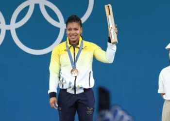La amazónica Angie Palacios logro medalla de bronce en París.