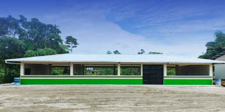 Comuna 5 de Agosto recibió obra por parte del GAD Parroquial Jambelí.