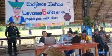 Comunidad A´I Cofán Sinangoe recibirá infraestructura educativa.