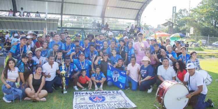 Liga Deportiva Barrial Río Aguarico finalizo su torneo 2024.