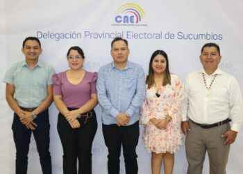 Junta Provincial Electoral de Sucumbíos designó a sus autoridades.