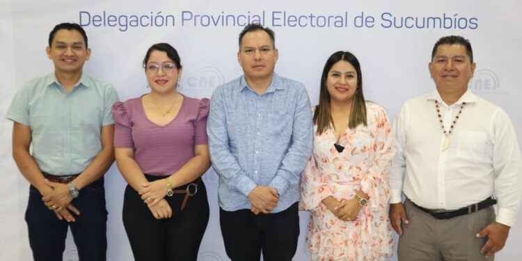 Junta Provincial Electoral de Sucumbíos designó a sus autoridades.