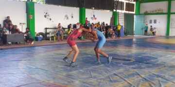 En Nueva Loja se realizó selectivo de lucha olímpica.