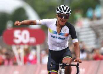 Richard Carapaz recuerda su hazaña olímpica.