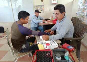 80 Beneficiarios de Brigada Médica en Boca Tiputini Aguarico.