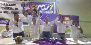 ADN presento sus candidatos por Sucumbíos para la Asamblea Nacional.