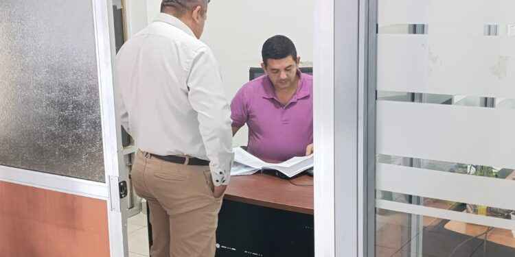 Asambleísta Comps Córdova realizo gestión en la Fiscalía de Sucumbíos.