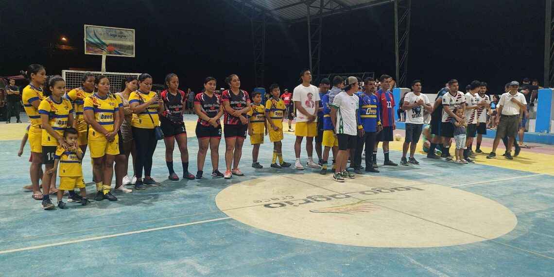 Liga Deportiva Parroquial Jambelí finalizo campeonato de fútbol sala 2024.