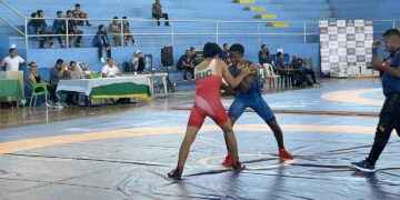 La disciplina de Lucha Olímpica destaco a los Juegos Nacional Prejuveniles.