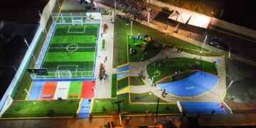 Barrio Amazonas recibió importante obra.