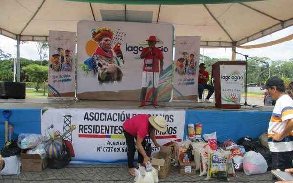 Lago Agrio activo su solidaridad con sus hermanos de Quilanga.