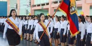 Ecuador celebro el Día de la Bandera el 26 de septiembre.