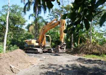 Recinto 20 de Septiembre de El Eno, Lago Agrio recibe obra de lastrado.
