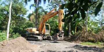 Recinto 20 de Septiembre de El Eno, Lago Agrio recibe obra de lastrado.