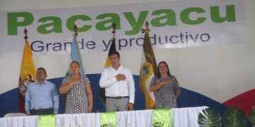 7.7 kilómetros de asfaltado en Pacayacu por parte de la Prefectura de Sucumbíos.