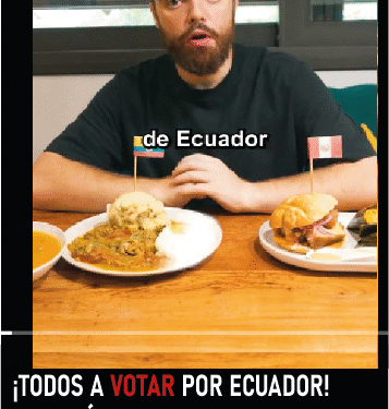 El bolón de verde y encebollado van a cuartos de final contra Perú en Mundial de Desayunos