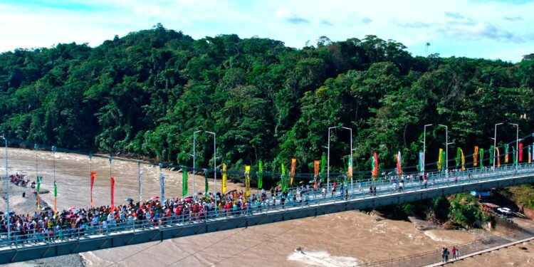 PUENTE EN LA COMUNA SAN JOSÉ, ORGULLO DE LOS CASCALEÑOS.