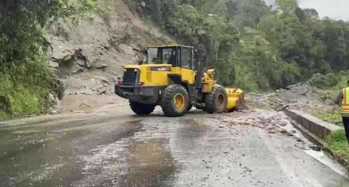 Cierre total de la vía Baeza–Papallacta este 27 de noviembre por trabajos de mantenimiento