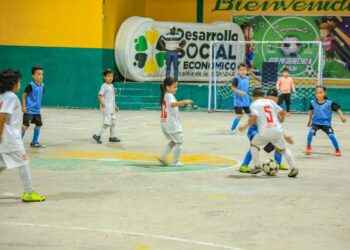 Más de 300 niños participaron en el Campeonato Interbarrial de Fútbol en Tena