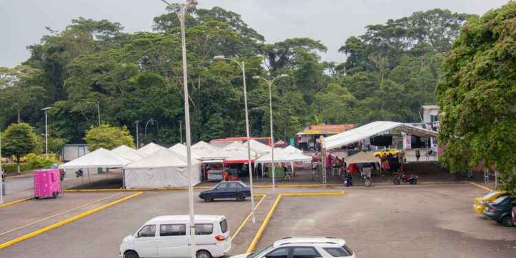 MUNICIPIO DE LAGO AGRIO HABILITA NUEVO ESPACIO PARA FERIAS DE EMPRENDIMIENTOS
