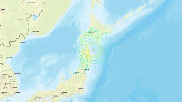 Fuerte terremoto de magnitud 7,6 sacude el norte de Japón y activa alerta de tsunami