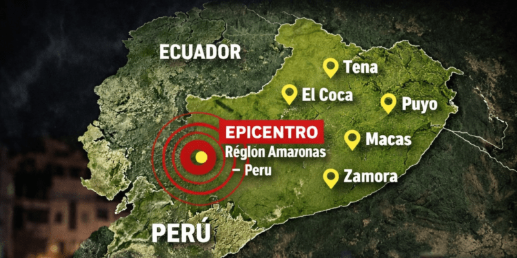 Movimiento sísmico en Perú fue sentido en varias ciudades del Ecuador