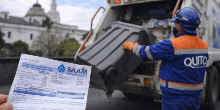 Municipio de Quito define nuevo valor de la tasa de basura a partir de febrero