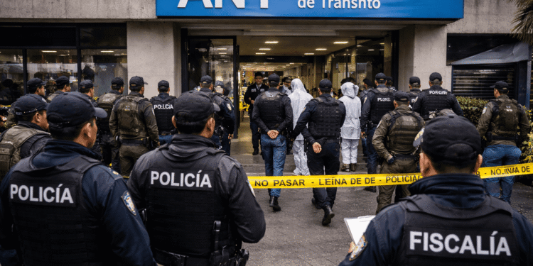 Operativo destapa presunta red de corrupción en agencias de tránsito y Gobierno cierra la ANT por 30 días