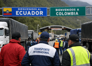 Gremios de transporte pesado de cuatro países piden salvaguardar el comercio entre Ecuador y Colombia