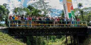 INAGURACIÓN DEL PUENTE SOBRE EL RÍO BLANCO EN SEVILLA CASCALES