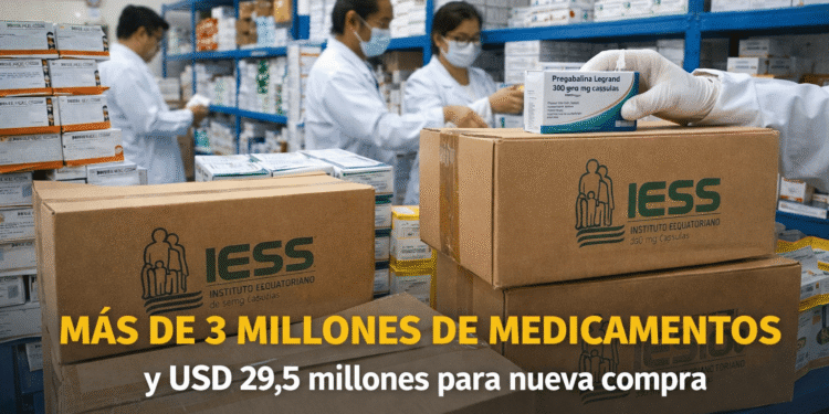 IESS refuerza abastecimiento: entrega tres millones de fármacos y activa nueva adquisición nacional