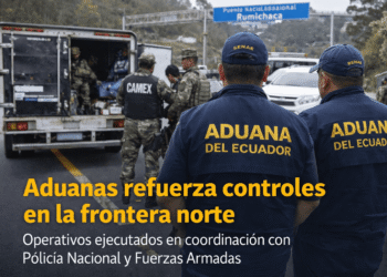 SENAE refuerza controles aduaneros en la frontera norte para frenar contrabando y evasión tributaria