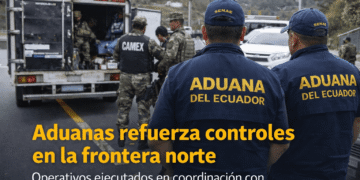 SENAE refuerza controles aduaneros en la frontera norte para frenar contrabando y evasión tributaria