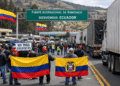 Transportistas de Ecuador y Colombia protestarán en Rumichaca por alza de aranceles