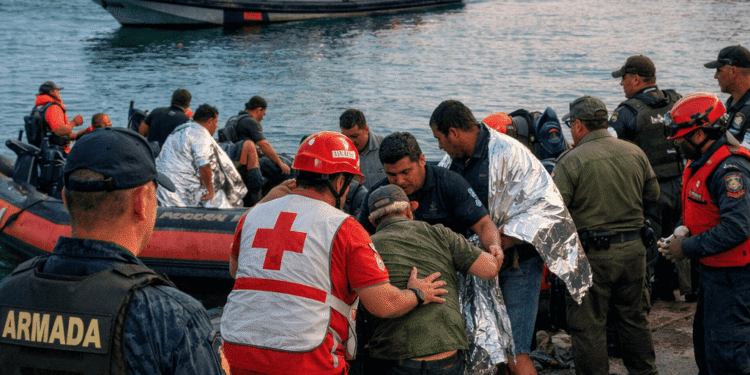 Un fallecido y 28 rescatados deja emergencia marítima en Galápagos
