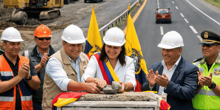 La vía Alóag–Santo Domingo entra en proceso de ampliación a cuatro carriles