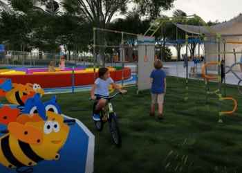 OBRAS EN EL PARQUE CENTRAL MEJORAN EL ENTORNO PARA MILES DE FAMILIAS