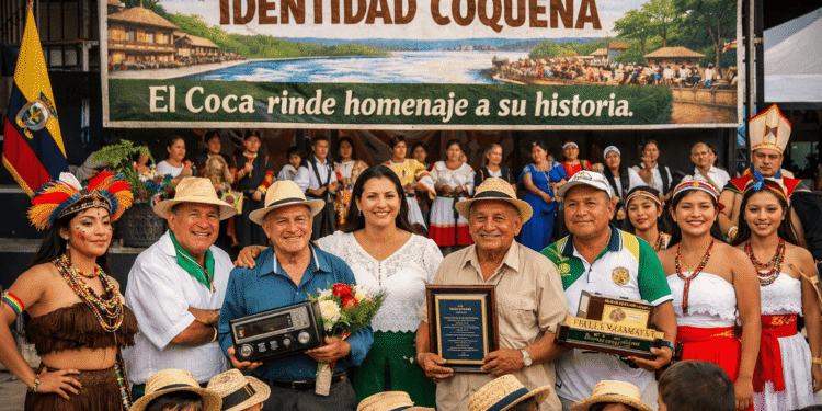 El Coca rindió homenaje a su historia en el Día de la Identidad Coqueña